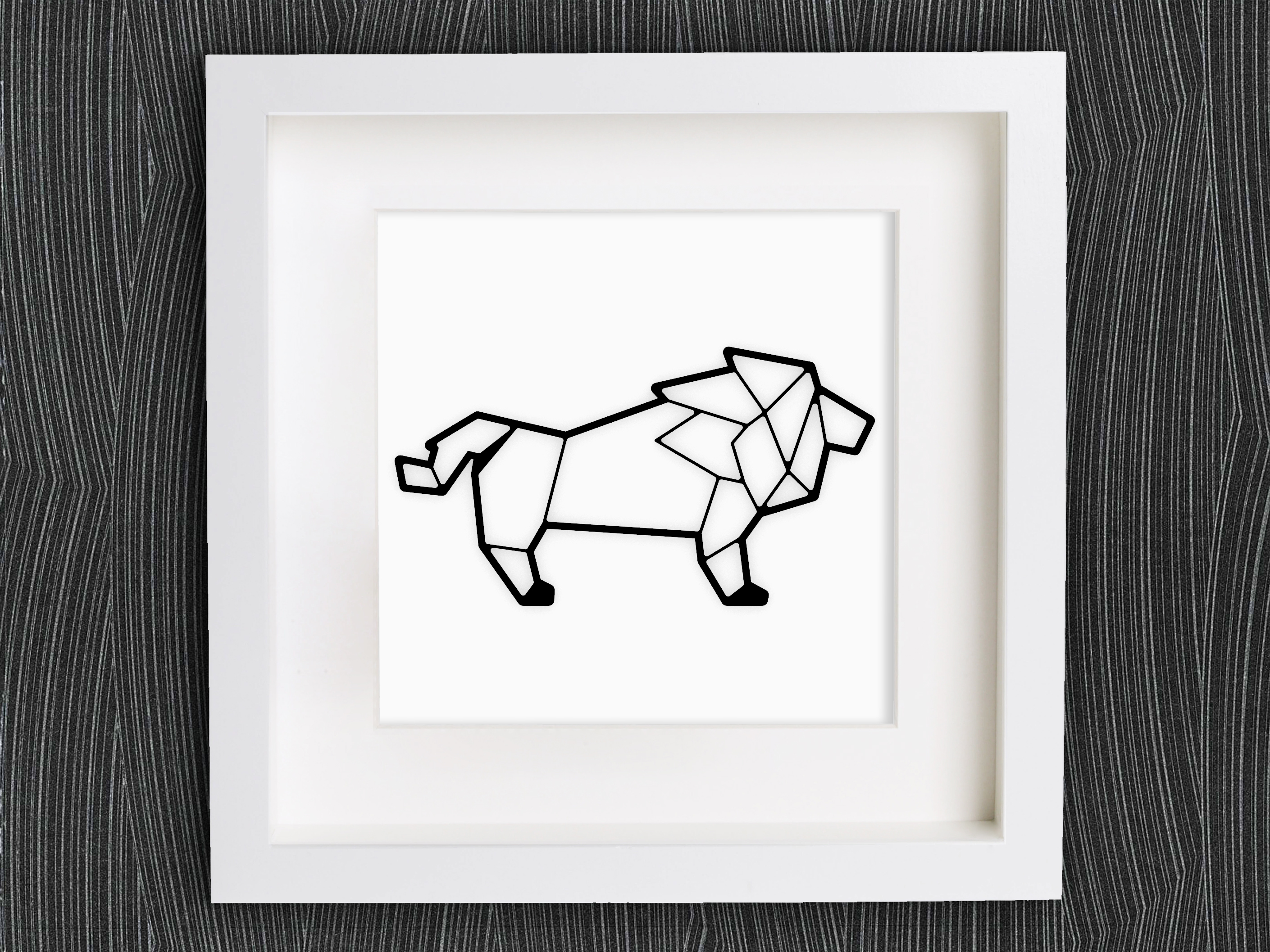 Customizable Origami Lion