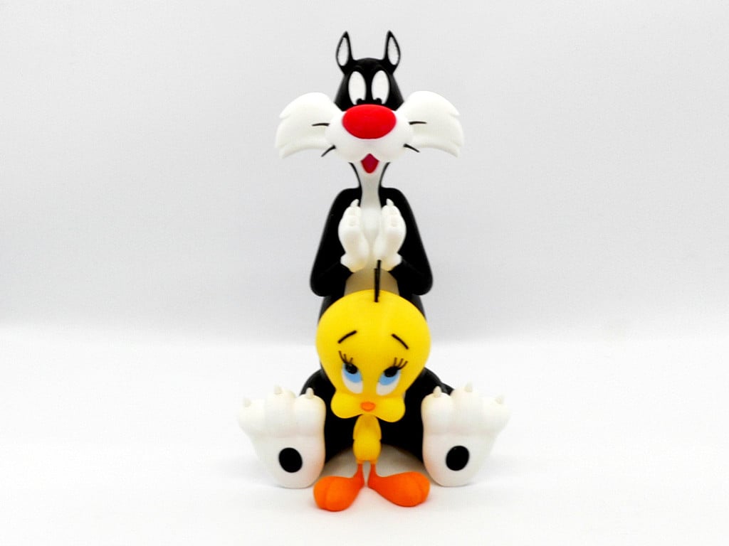 Sylvester the Cat by reddadsteve - Thingiverse