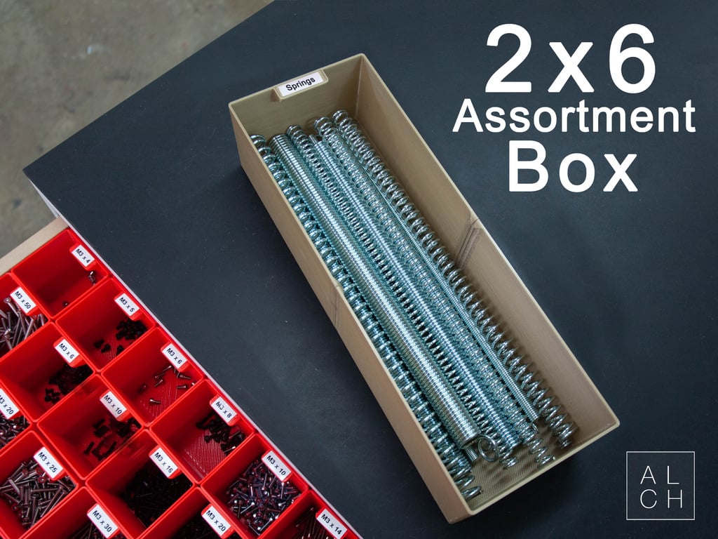 ASSORTMENT SYSTEM BOX 2X6