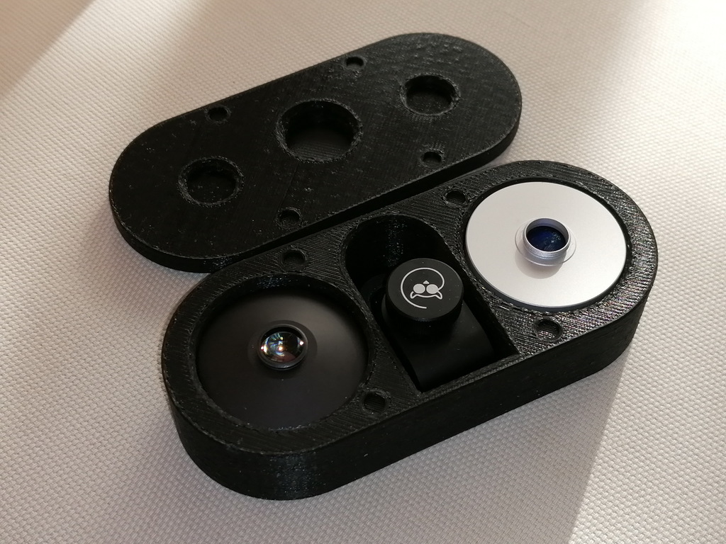 Lemuro Mobile Phone Lens Case (anamorphic + wide angle)
