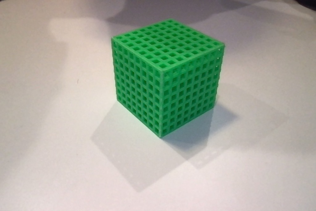 9x9 lattice cube