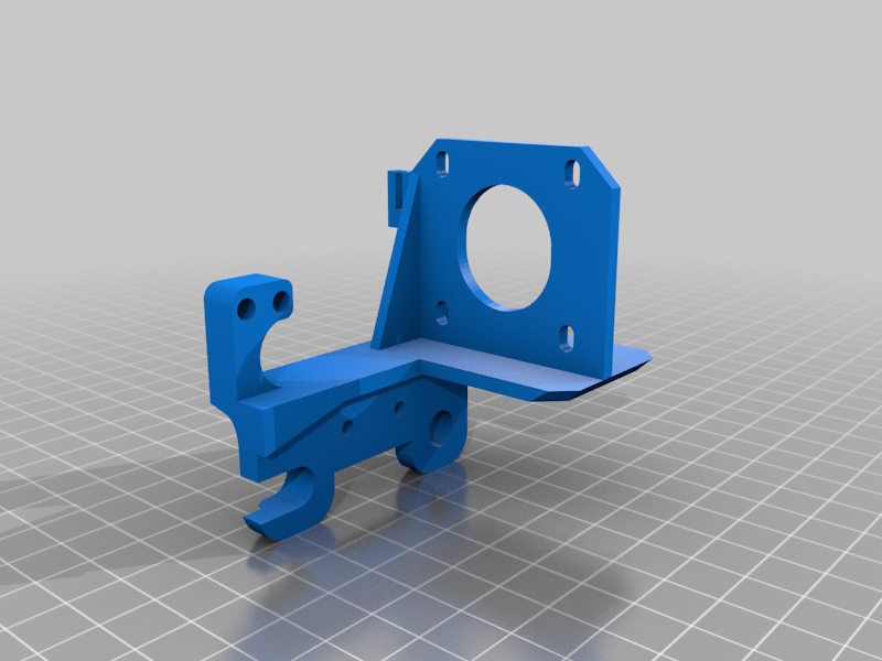 Anycubic Kobra Go direct drive extruder mount