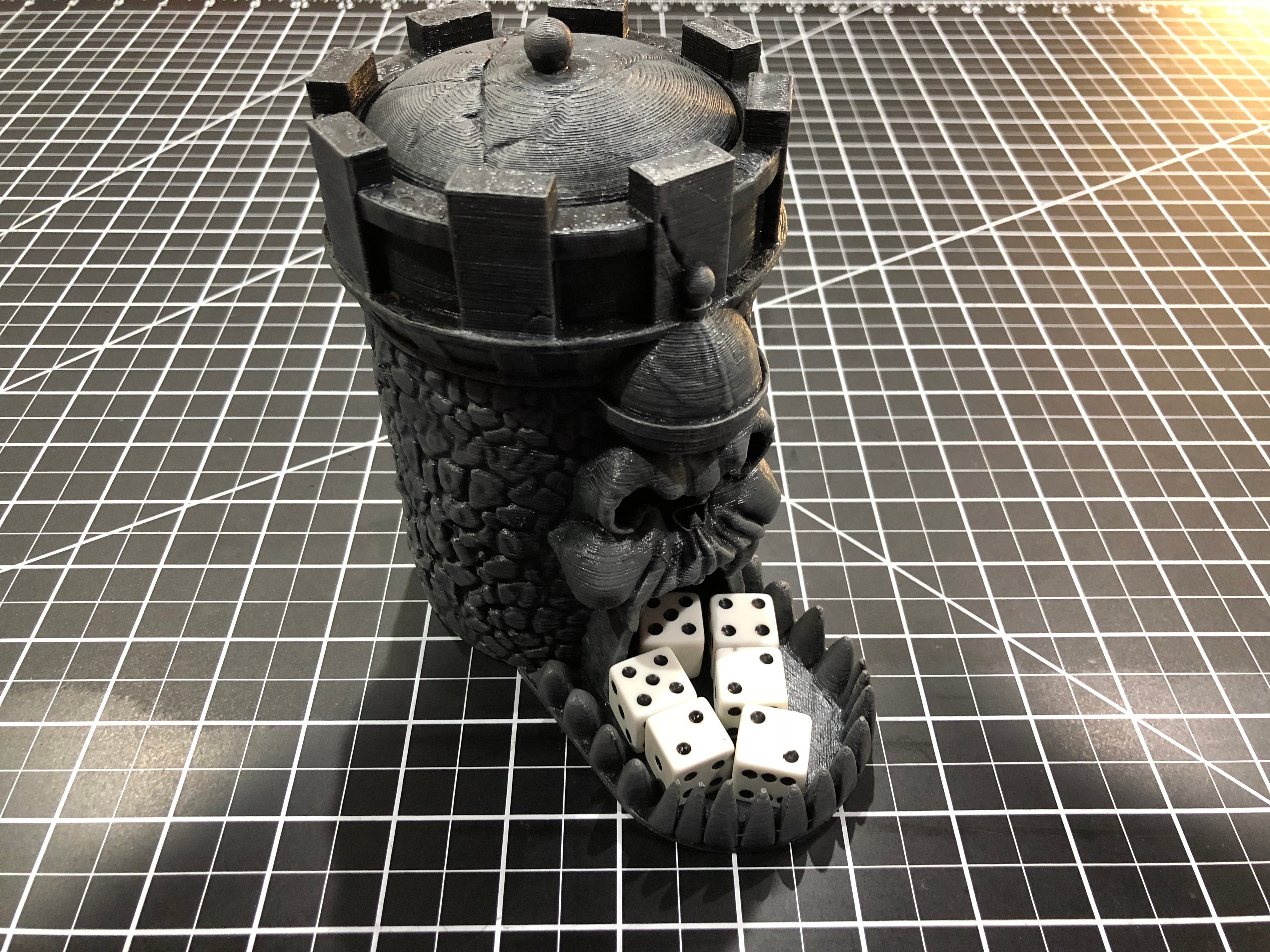 Castle Grayskull Dice Tower Jawbridge