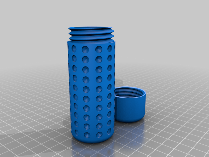 Threaded Storage Case - Dimple