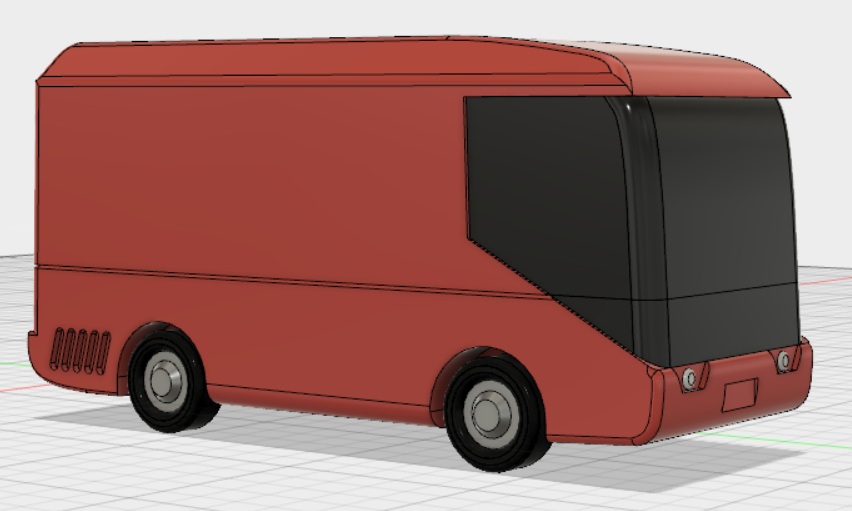 Delivery Van (28mm)