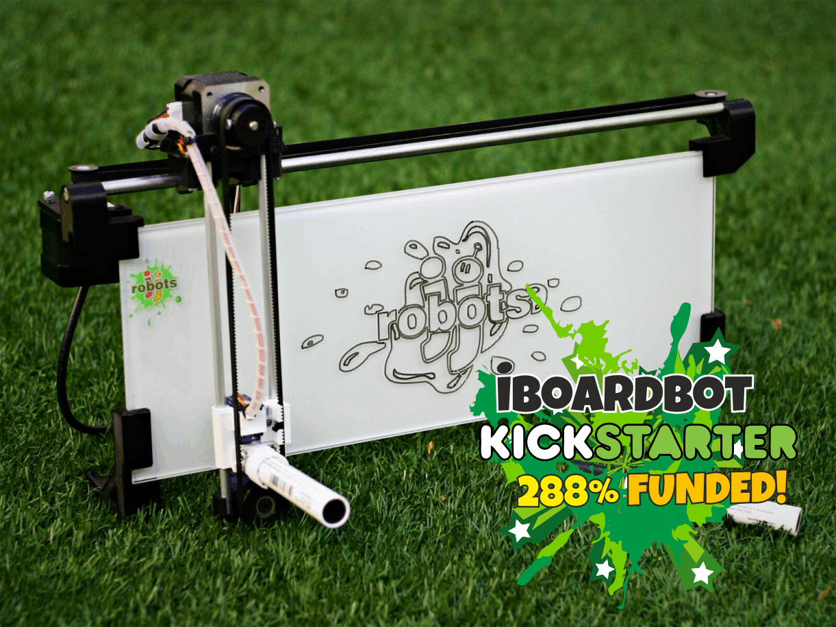 iBoardbot: an OPEN SOURCE internet remotely controlled drawing robot
