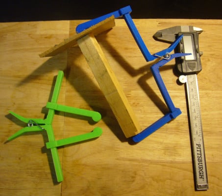 Clamp adjustable clothespin spring