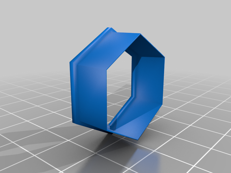 Hexagon cookie cutter
