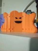 Ditto Pokemon Jack-o-lantern Flexi toy
