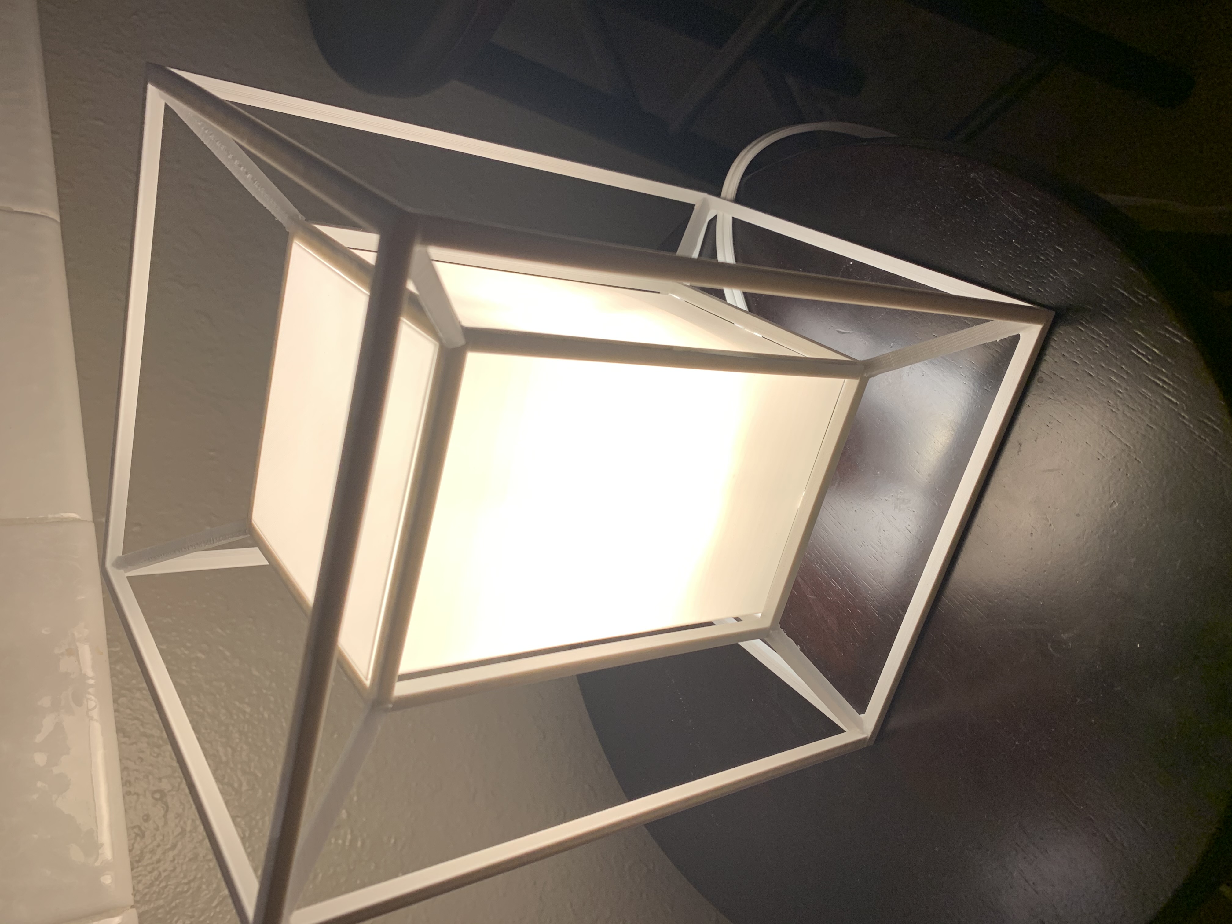 Tesseract Lamp
