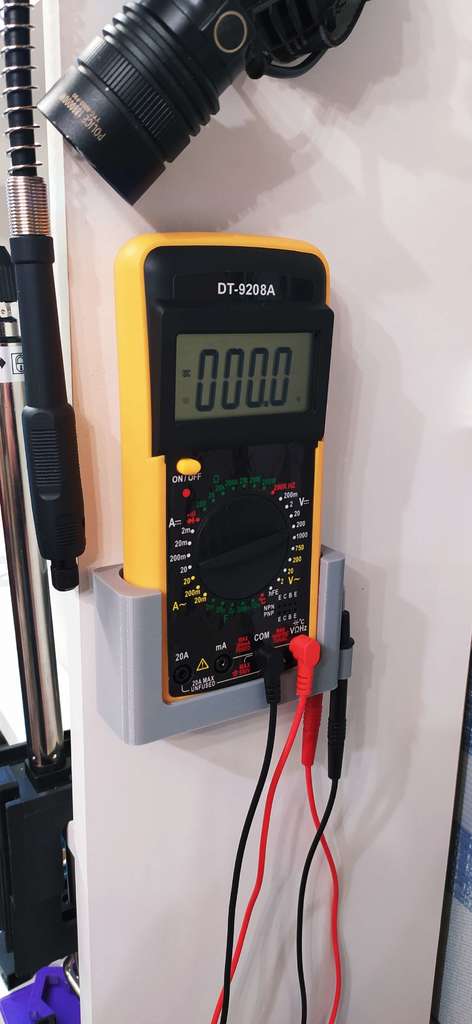 DT-9208 multimeter holder