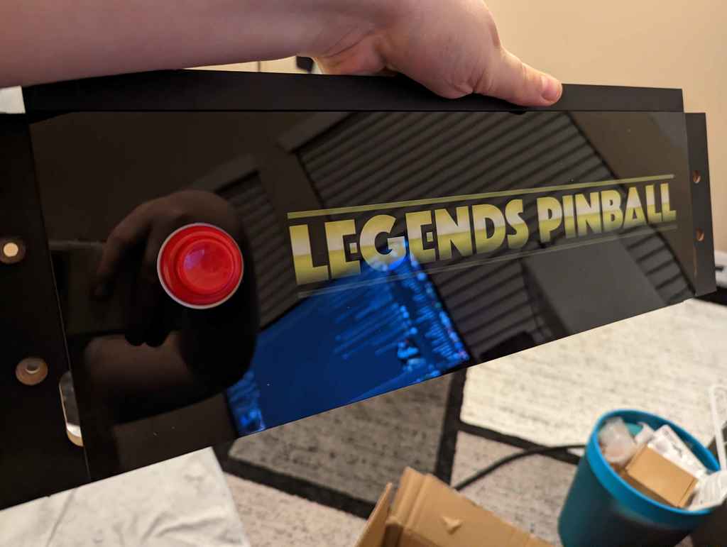 AtGames Legends Pinball DPad Fire Button Bracket