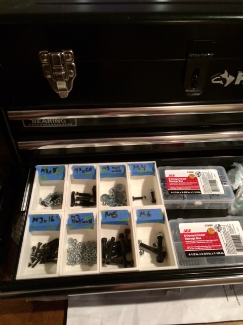 Toolbox Hardware Trays