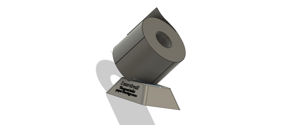 Toilet paper 2020 trophy