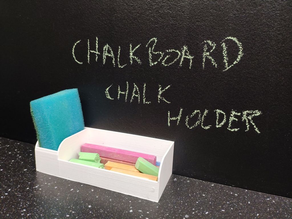Chalkboard Blackboard Chalk / Sponge Holder