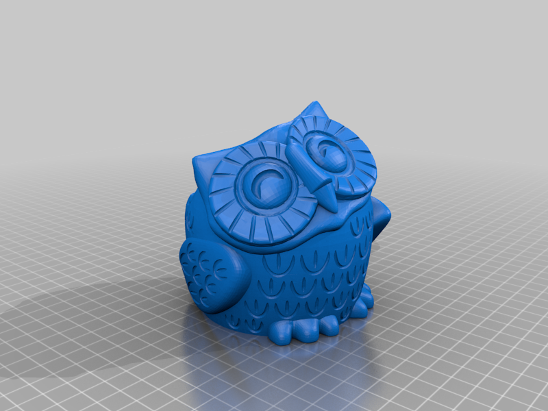 Smiling Owl Pot with drainage holes
