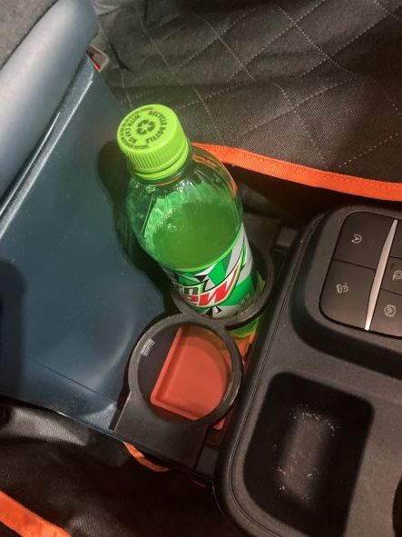 Ford Maverick bottle/can holder for useless cubby
