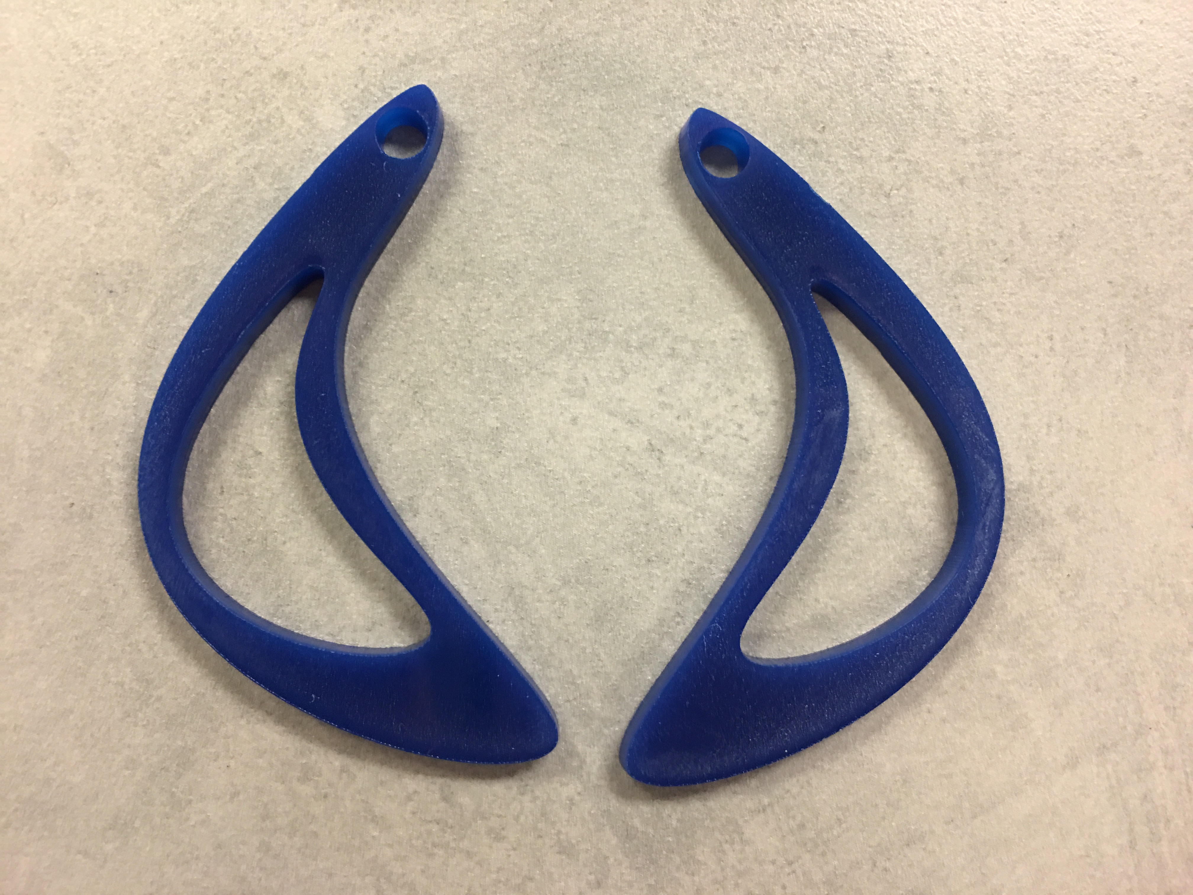 Rounded Hole Earrings