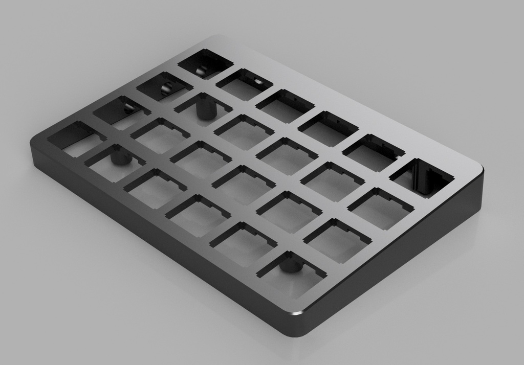Let's Split Magnets Keyboard case