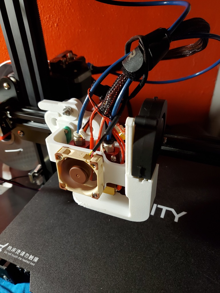 Dual Hotend Mount for Quick Tool Change System | Ender 3 and CR-10 