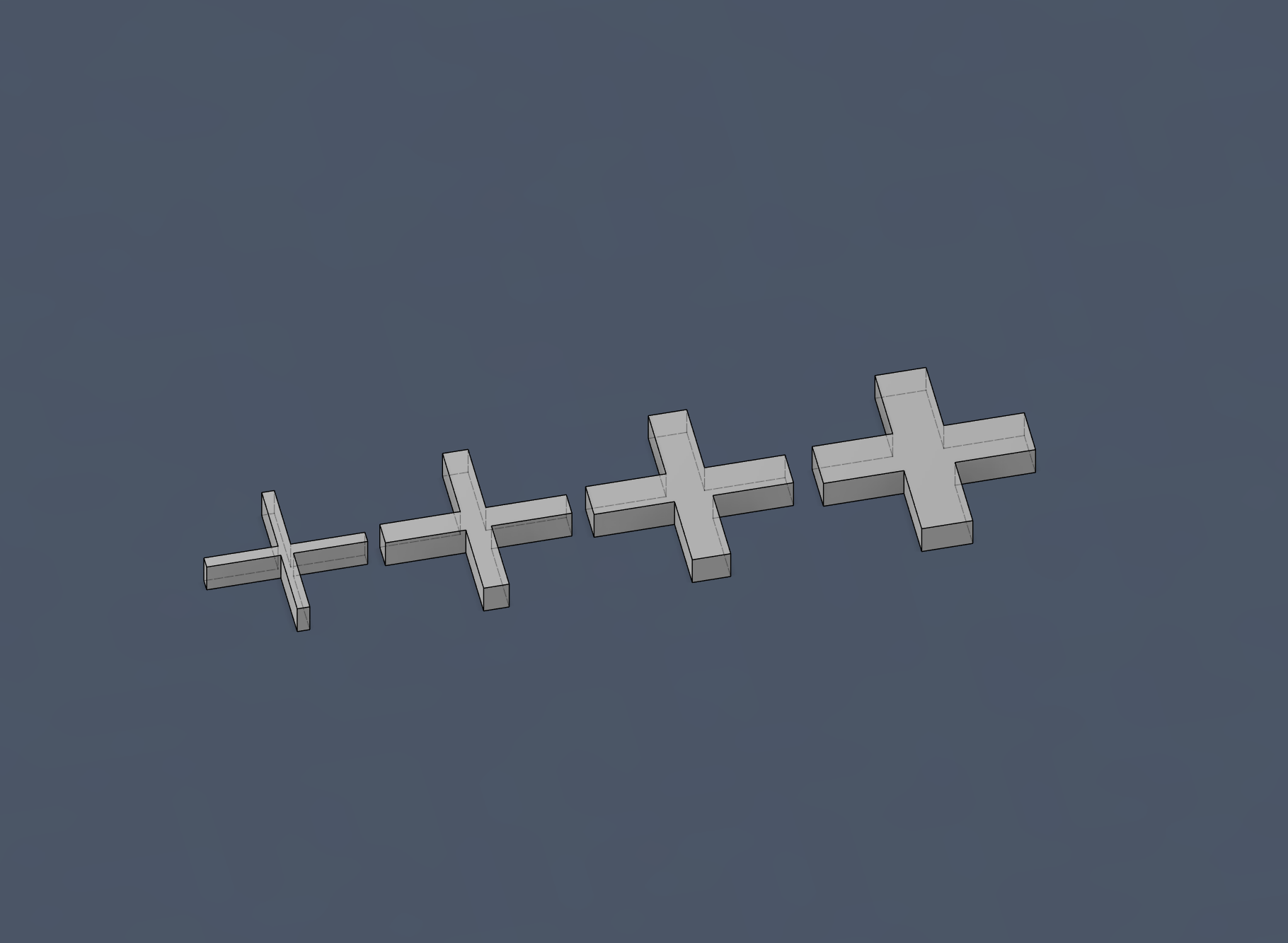 Tile Spacers in 4 common sizes