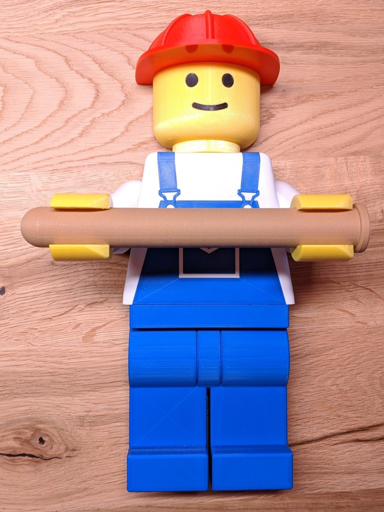 Lego Man "Worker" Toilet Paper Holder