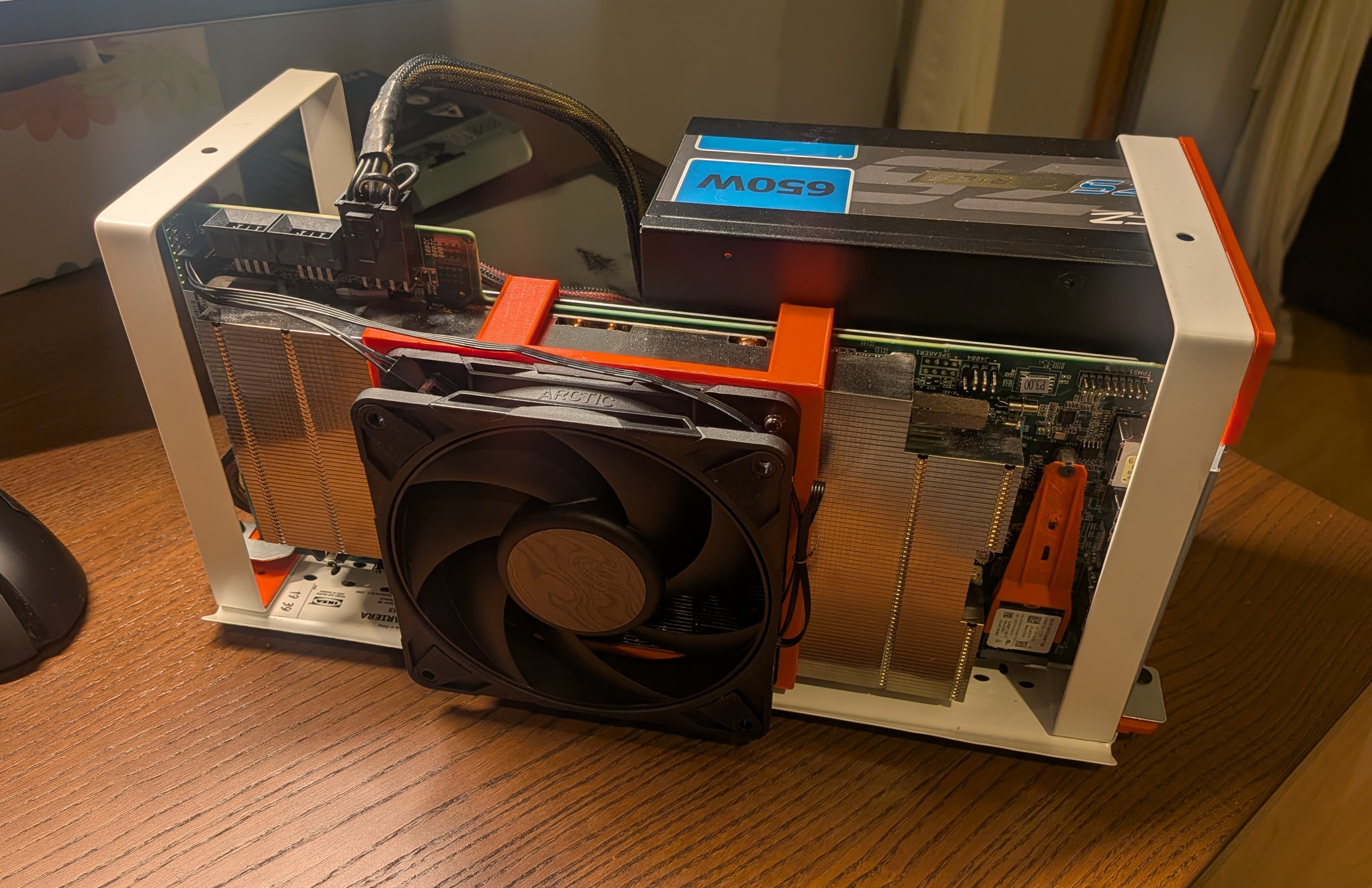 BC250 ATX PSU Open Frame Case - Ikea Variera