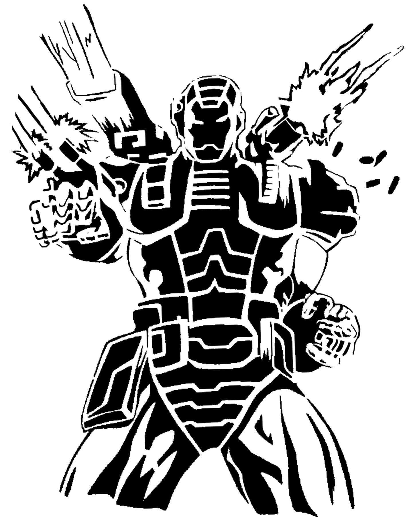 War machine stencil