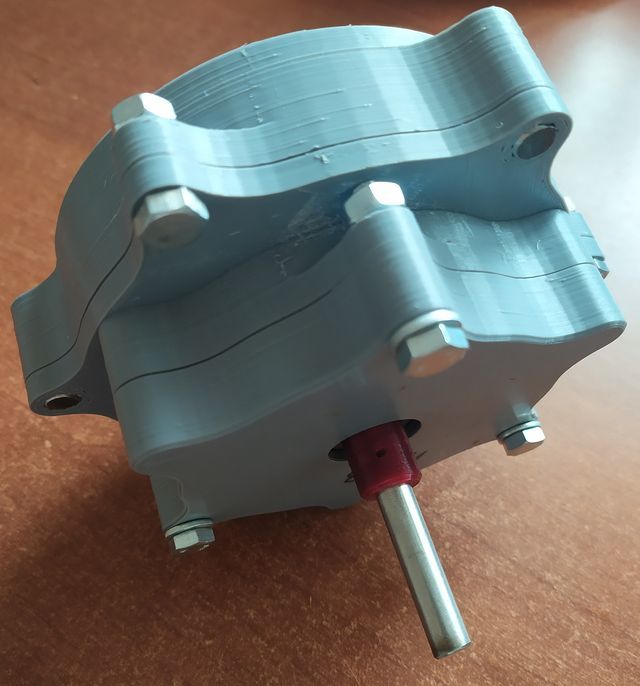 Two-stage planetary gearbox