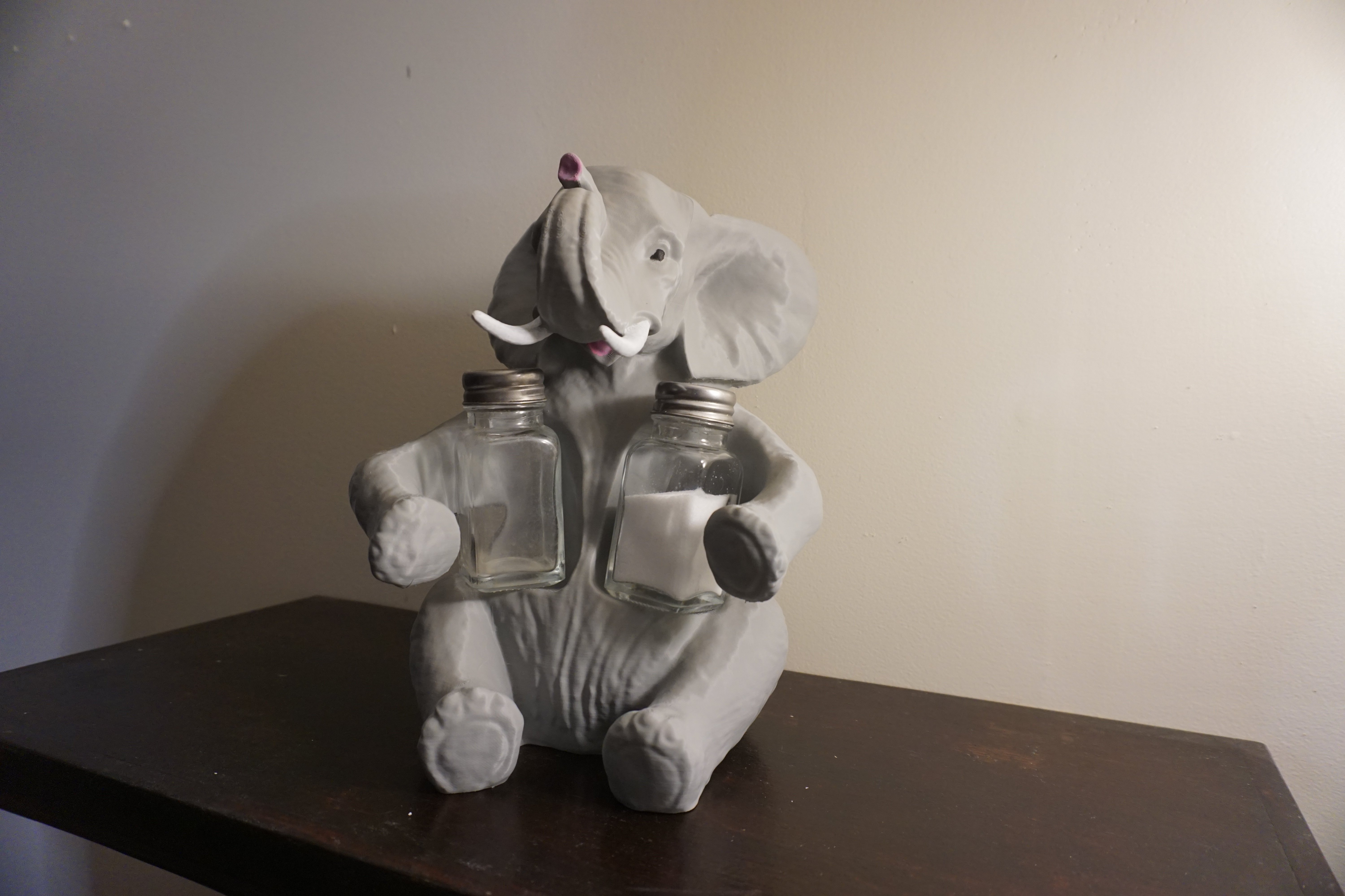 Elephant Salt & Pepper Shaker Holder