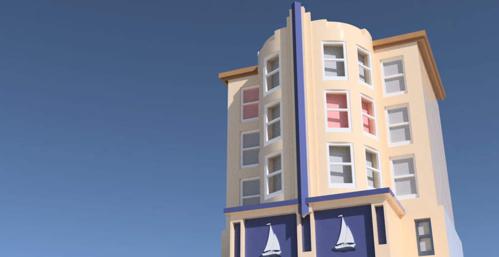 Art Deco blocks - Bondi Apartment - Shangri La