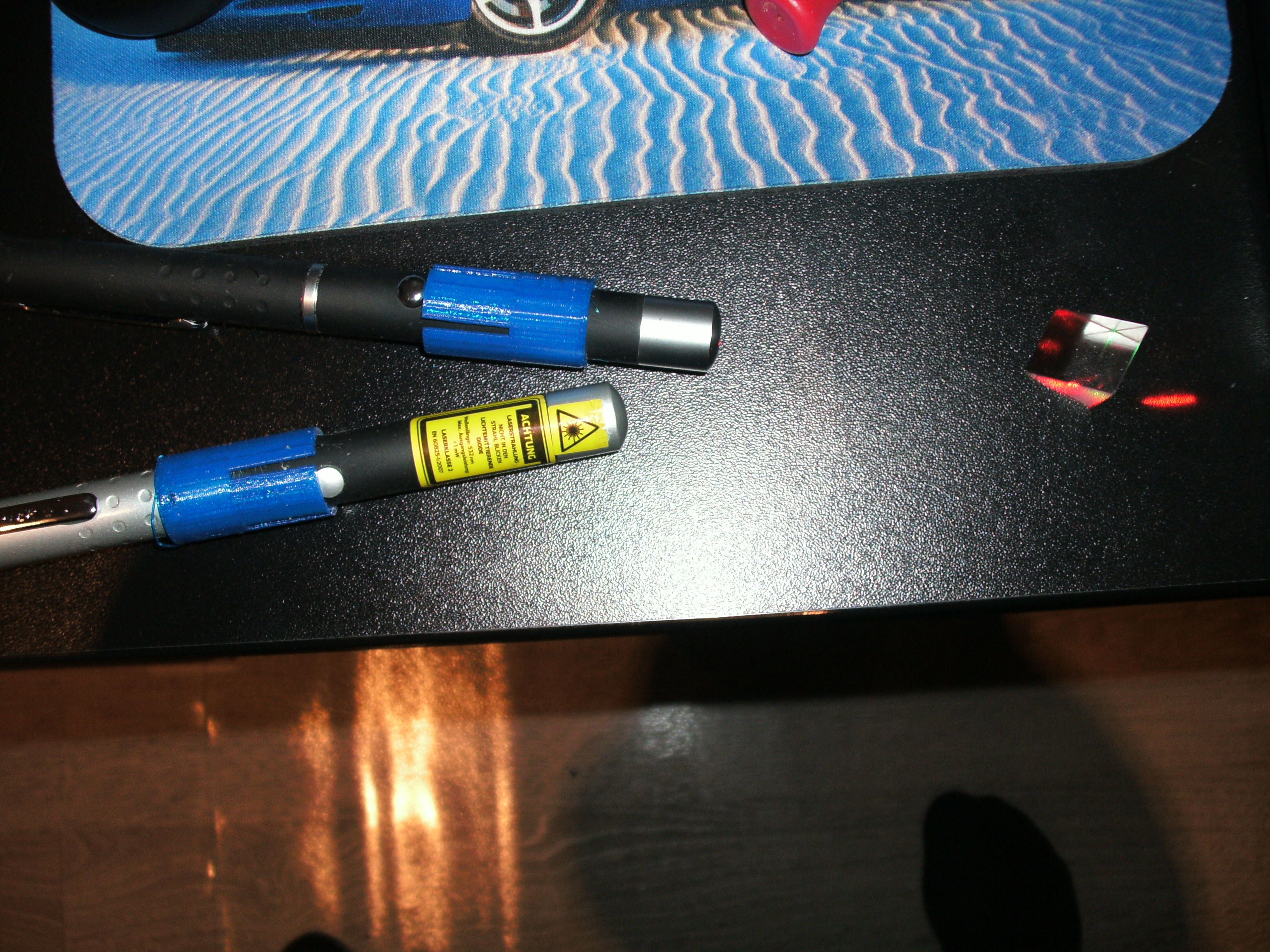 Laser Pointer Slide Switch