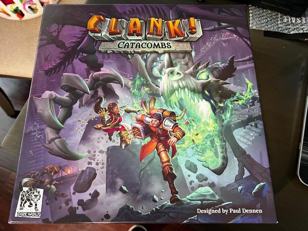 Clank! Catacombs & Adventuring Party Organizer