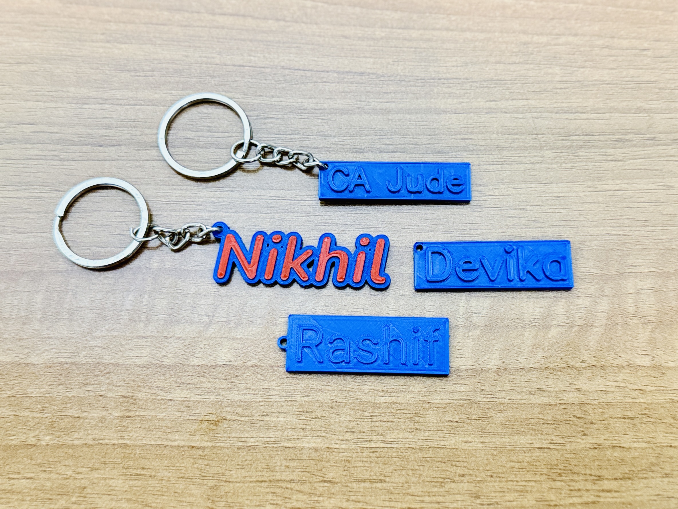 Customisable Tag / Keychain — designed with 3D Printable Tags (free browser tool)