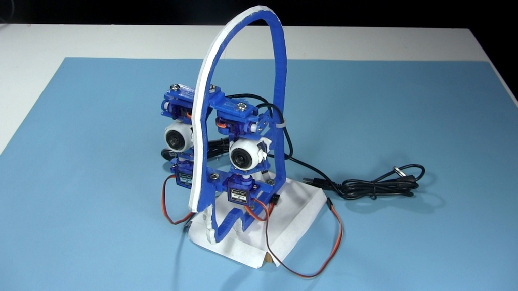 Robotic Eyes for YoLuke Webcam Cameras