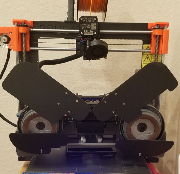 Johnny 5 3d printable full size eye with working Iris