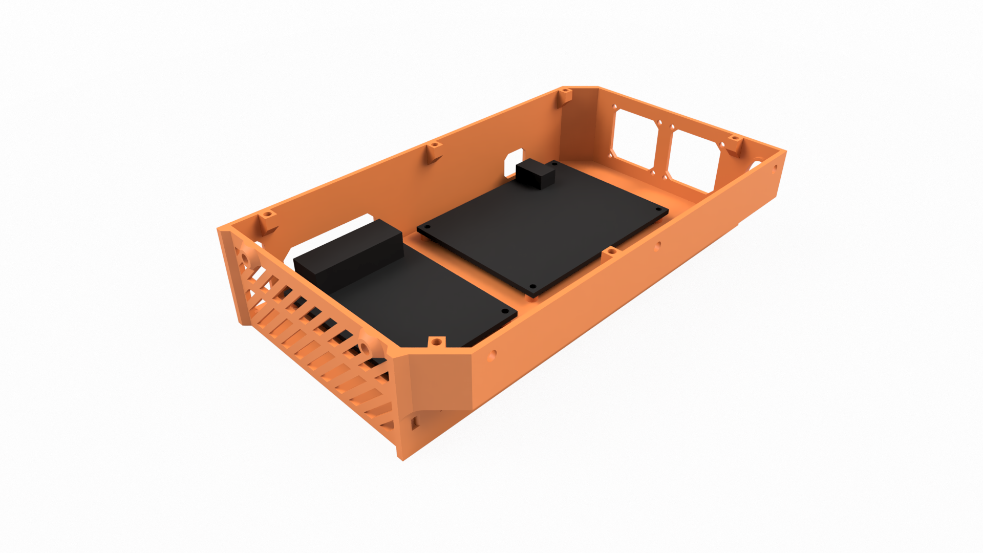 Electronics case, 2040 / D-bot, Raspberry Pi, RPi