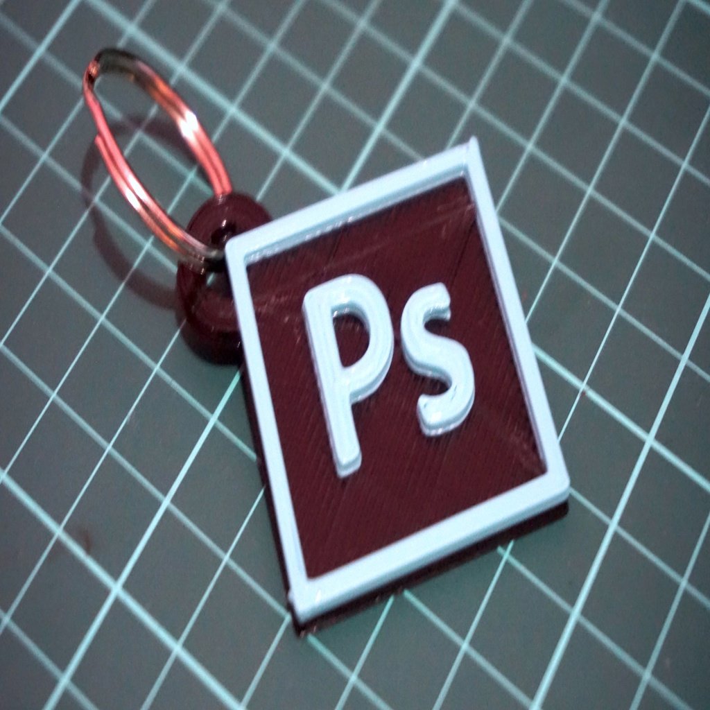 Adobe CC Photoshop Keychain