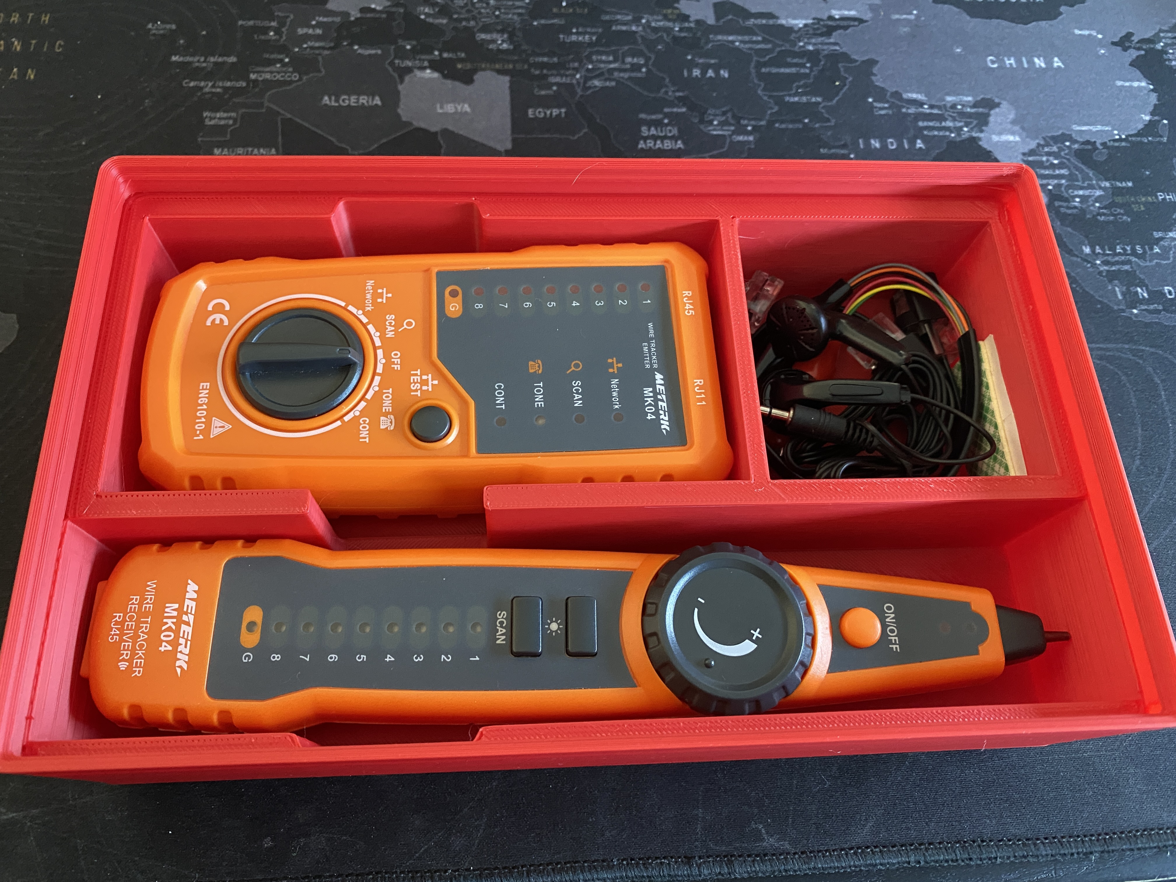 Gridfinity Meterk MK04 network tester box