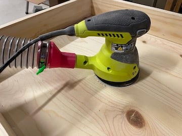 2 1/2" dust collection adapter