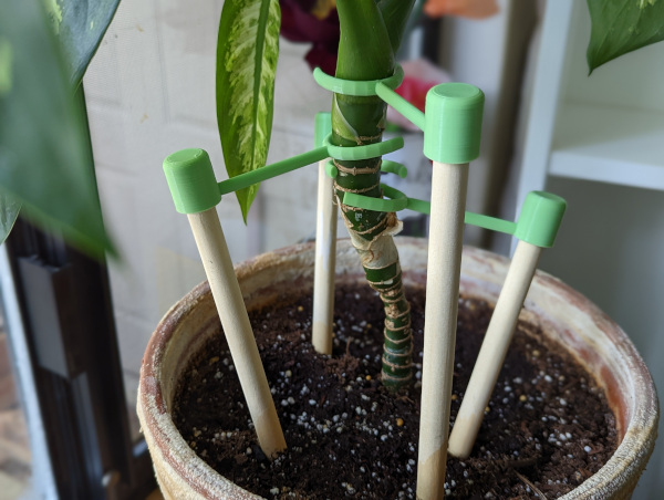 Potted Plant Crutch