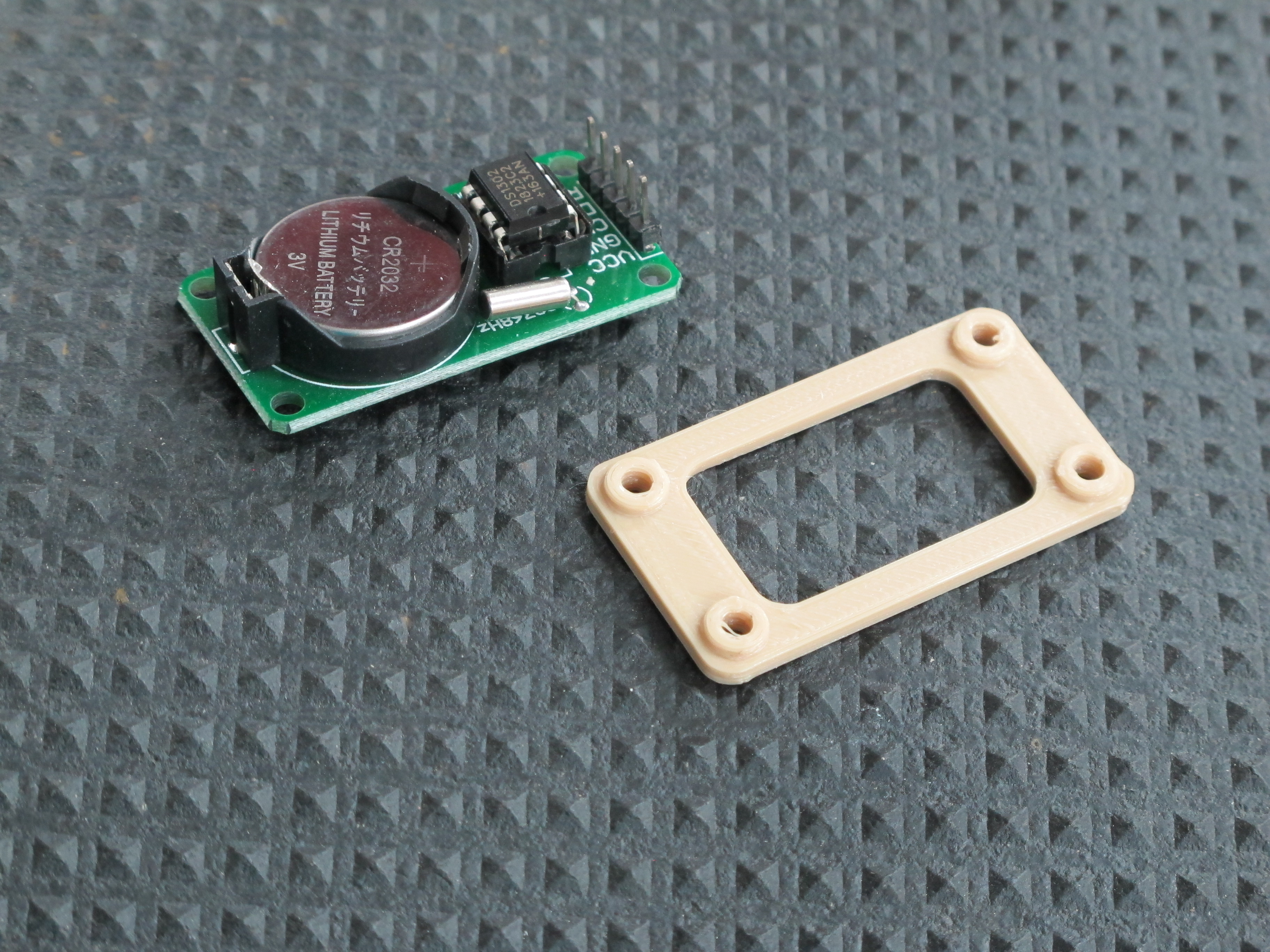 DS1302 Clock Module Mounting Base