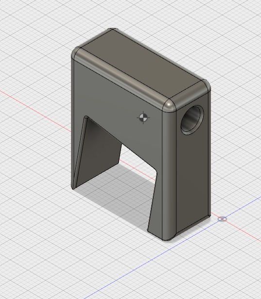 Simple display bracket - no extra mounting hardware needed