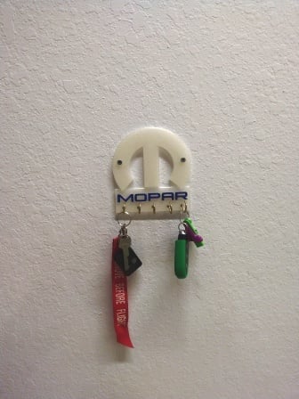 Mopar keychain hanger