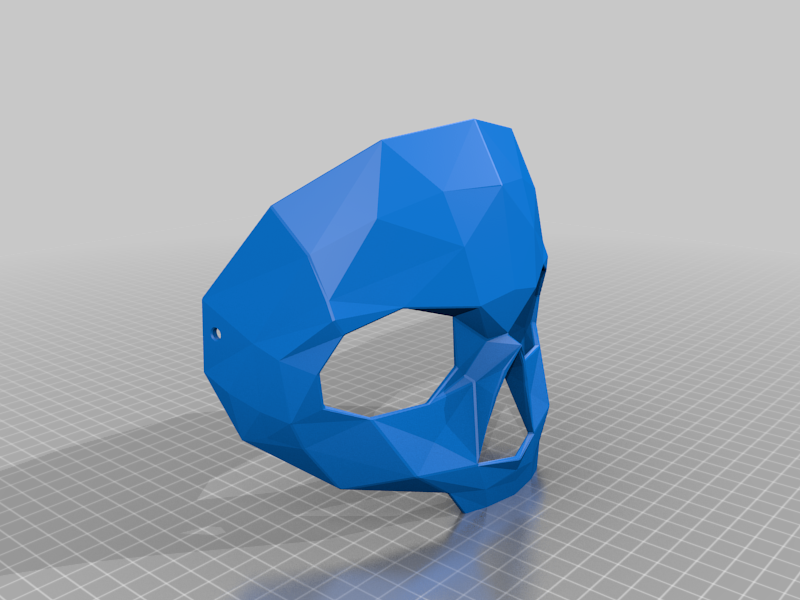 Skull mask - Low Poly