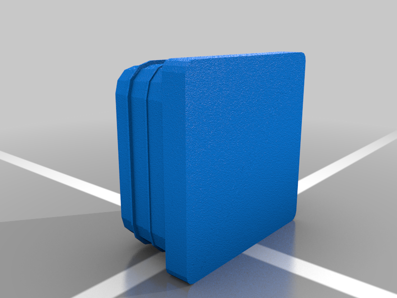 40mm Square Tube plug