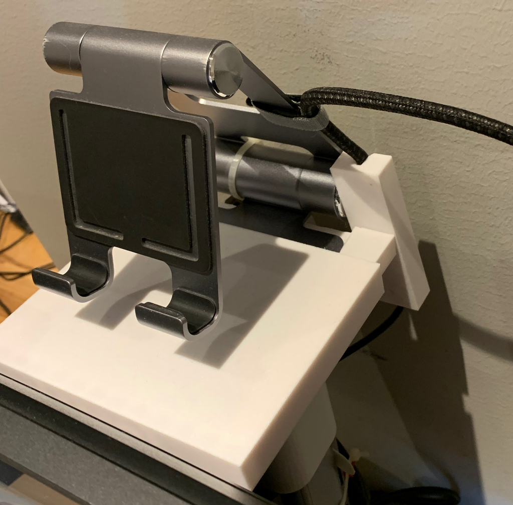 Monitor foot laptop stand