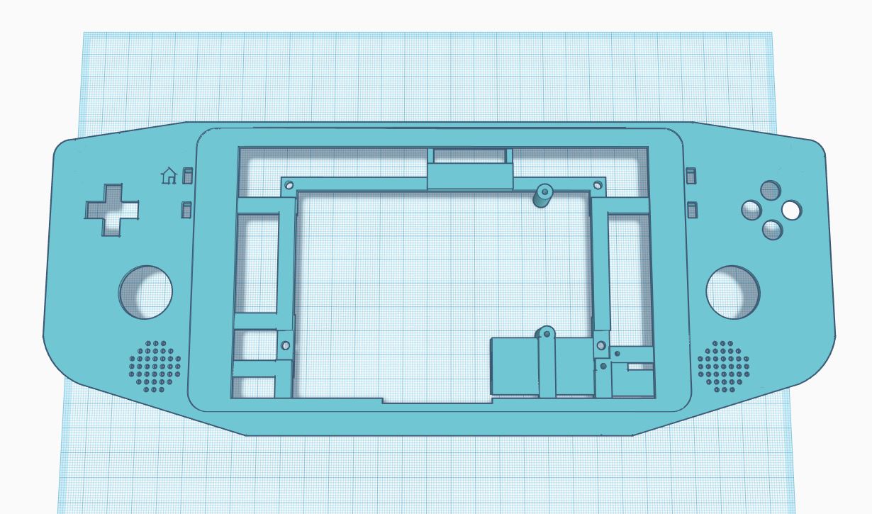 GamePi Advance Touch Case Top