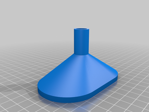 Resin filtering funnel (brita:) 3D model