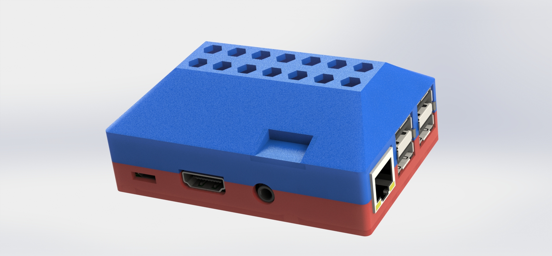 Master System Raspberry Pi 2 & 3 case
